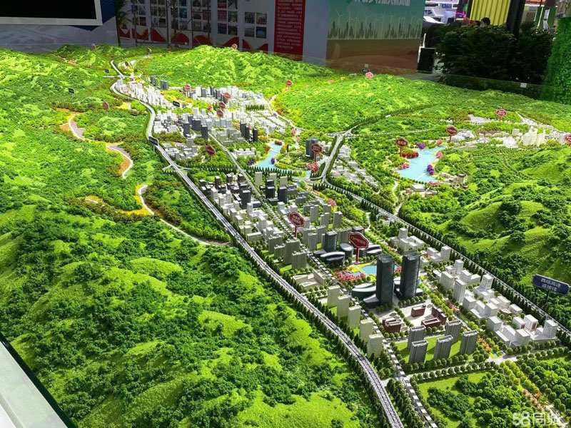 城市发展规划模型制作